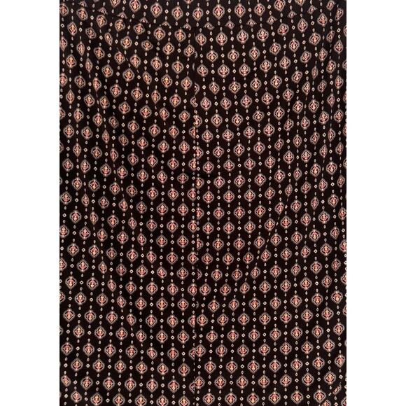 Liz Claiborne Career M Straight Pencil Skirt Black Pattern Polyester Spandex - Picture 5 of 7